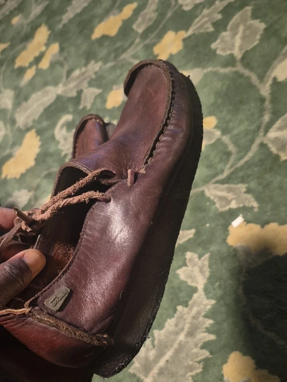 Clarks soft leather